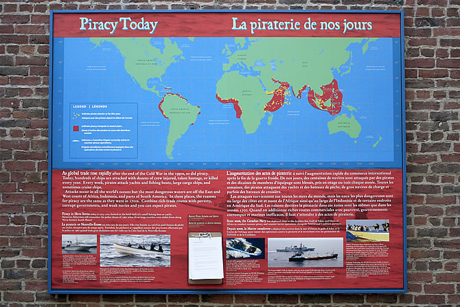 Piracy today: map