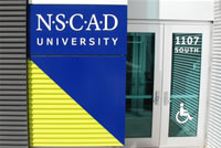 NSCAD signage