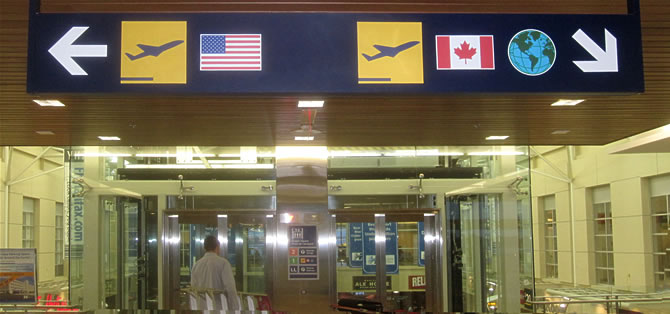 HIAA wayfinding signage