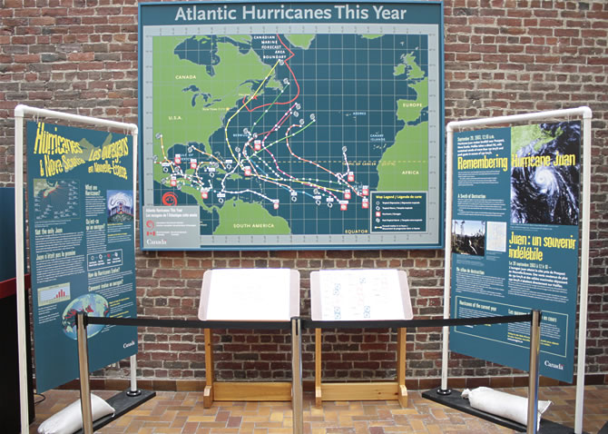 Hurricane exhibit at MMA