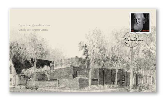 Robertson Davies Official First Day Cover